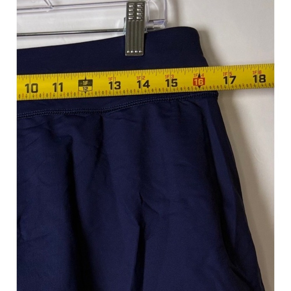 Southern Tide Women's Kaitlyn Athletic Skort Navy White Striped Sz Lg - Picture 6 of 9